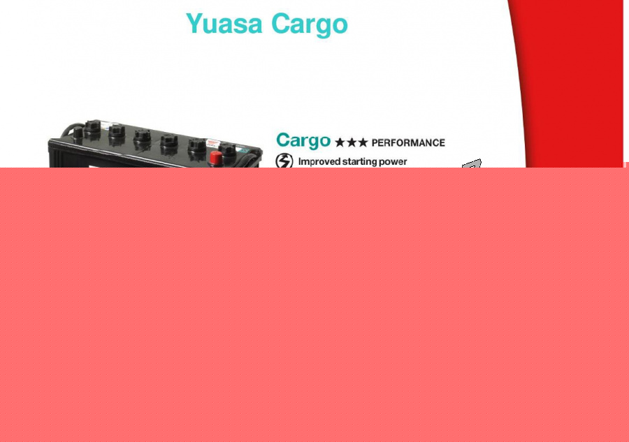 Expresní Doručení Autobaterie YUASA 621 CARGO 155Ah 815A 12V /513x223x223/