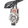 Vypínač 12,5mm 16A / 12V - on/off Výprodej