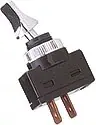 Vypínač 12mm 20A / 12V chrom - on/off Akce