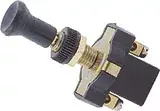 Akce Vypínač tahový 8mm 12,5A/150W / 12V