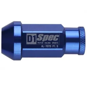 Must-Have Kolové matice (štefty) D1 Spec závit M12 x 1.5 - modré