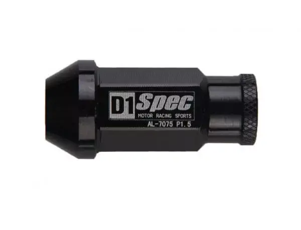 Jen Po Omezenou Doba Kolové matice (štefty) D1 Spec závit M12 x 1.25 - černé