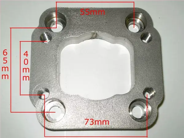 Časově Omezené Redukční adaptér na Fiat Uno turbo IHI > T25 (ocel)