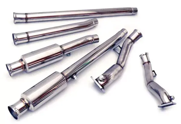 Downpipes s náhradami katalyzátorů Jap Parts Audi A4 / A6 C5 / S4 2.7 V6 Bi-Turbo včetně Quattro (97-02) - 63mm Dokud Zásoby Vydrží