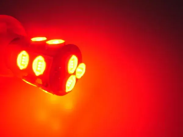 LED koncová světla 1157 / BAY15D 13W High Power LED červená Aktuální