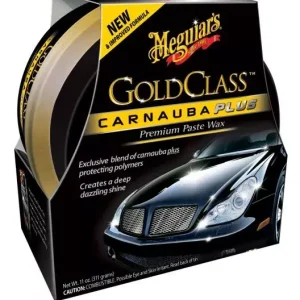 Meguiars Gold Class Carnauba Plus Premium Paste Wax 311g - tuhý vosk s obsahem přírodní karnauby Levný