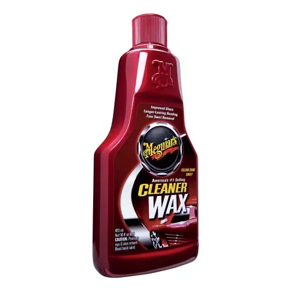 Značkový Meguiars Cleaner Wax Liquid 473ml - lehce abrazivní leštěnka s voskem