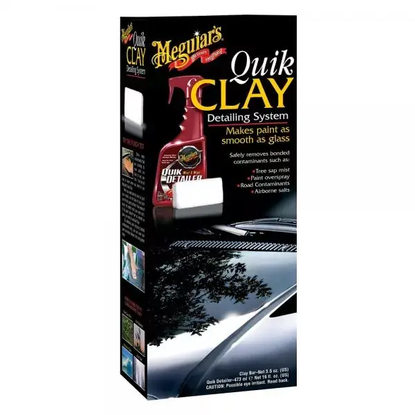 Poslední Šance Meguiars Quik Clay Starter Kit 473ml - základní sada pro odstranění odolných nečistot z laku