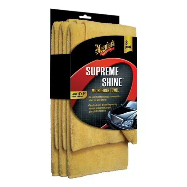 Odeslání Ihned Meguiars Supreme Shine Microfiber (3 kusy) - mikrovláknová utěrka 40 x 60cm
