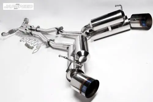 Značkový Manifold back výfuk Japspeed Nissan 350Z VQ35DE/HR (03-09) - K4