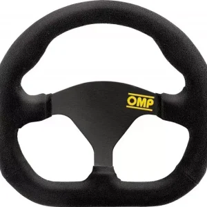 Volant OMP Formula 250mm - černý/černý - semiš Aktuální