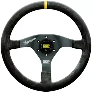 Volant OMP Velocitá Superleggero 350mm - černý/černý - semiš Akce