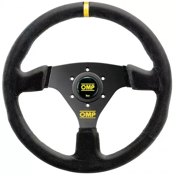 Volant OMP Targa 330 330mm - černý/černý - semiš Nízká Cena