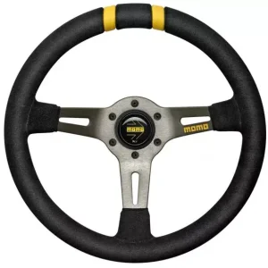 Kup Teď Volant Momo Drifting 330 330mm - černý/antracit - semiš