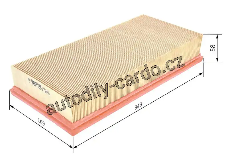 Must-Have Vzduchový filtr BOSCH (BO 1457433535)