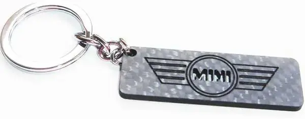 Karbonová klíčenka Mini Doprava Zdarma