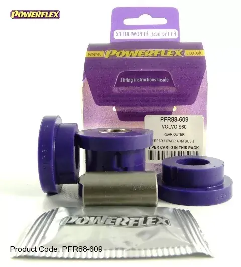 Akce Silentbloky Powerflex Volvo S60 AWD (02-) Rear Outer Rear Lower Arm (9)