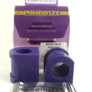Cenová Bomba Silentbloky Powerflex Renault R5 GT Turbo Phase 2 (87-91) Front Anti Roll Bar Inner Mount 21mm (2)