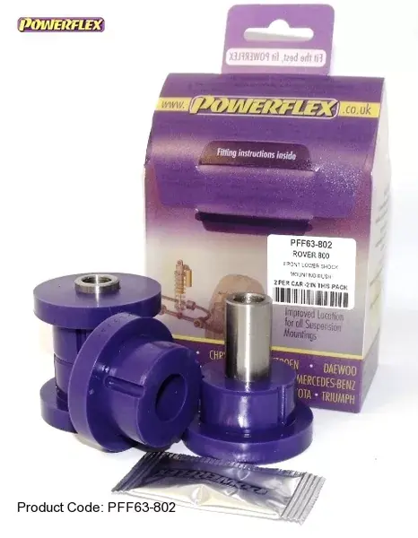 Cenová Bomba Silentbloky Powerflex Rover 800 Series Front Lower Shock Mounting Bush