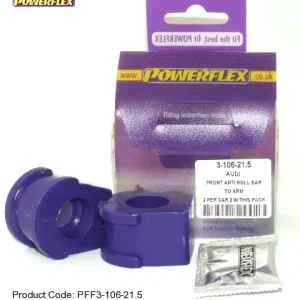 Akční Nabídka Silentbloky Powerflex Audi 80 / 90 Avant (73-96) Front Anti Roll Bar To Control Arm Bush (3)