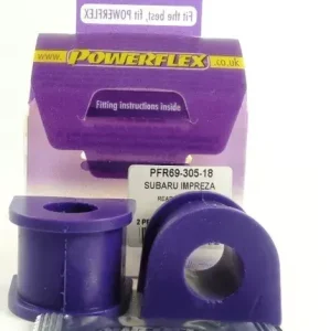 Cenová Bomba Silentbloky Powerflex Subaru Impreza WRX/STi GD/GG (02-07) Rear Anti Roll Bar To Chassis Bush 18mm (9)
