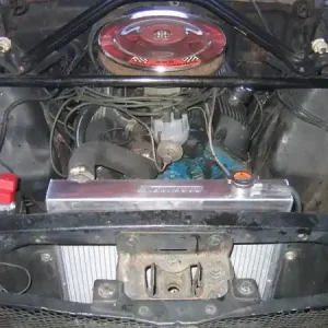 Časově Omezené Hliníkový závodní chladič Mishimoto Ford Mustang 289 V8 (64-66)