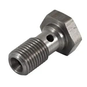 Průtokový šroub na banjo M10 x 1,25 - délka 20mm - nerezový Koupit Online