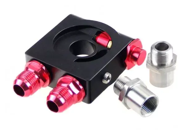 Nejprodávanější Adaptér pod olejový filtr ProRacing M20 x 1.5 + 3/4"-16UNF s termostatem (D-10)