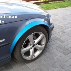 Lemy blatníků Mercedes ML W164, pro lakování Omezená Nabídka
