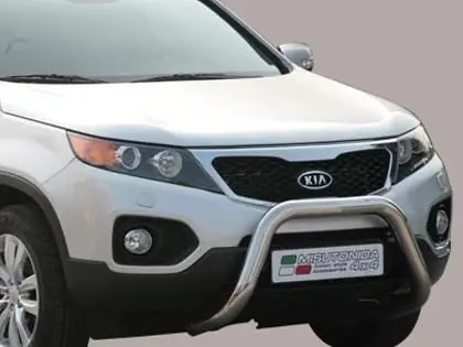 Přední ochranný nerez rám KIA Sorento 09/12 76mm Finální Výprodej