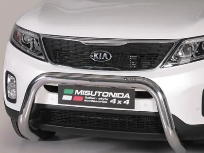 Doprava Zdarma Přední ochranný nerez rám KIA Sorento 12- 76mm