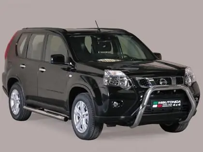 Nízká Cena Přední ochranný nerez rám NISSAN X-Trail 11/14 76mm