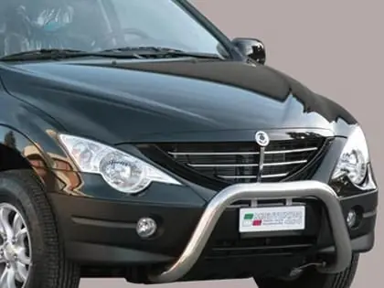 Přední ochranný nerez rám SSANGYONG Actyon 06- 76mm Nejlepší Volba