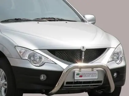 Přední ochranný nerez rám SSANGYONG Actyon Sports 07/12 76mm Nejprodávanější