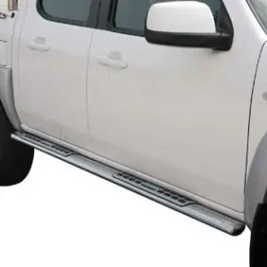 Autentický Nerez boční designové nášlapy MAZDA BT 50 Double cab 09/12