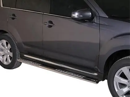 Bezpečná Platba Nerez boční designové nášlapy MITSUBISHI Outlander 10/12