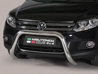 Výprodej Přední ochranný nerez rám VOLKSWAGEN Tiguan Sport & Style/ Trend & Fun 11/15 76mm