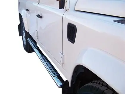 Akční Nabídka Nerez boční designové nášlapy LAND ROVER Defender 90
