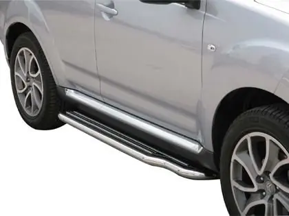 Boční nerezové nášlapy CITROËN C-Crosser 08- Nová Kolekce