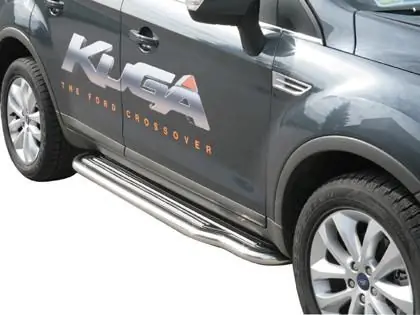 Boční nerezové nášlapy FORD Kuga 08/12 Výprodej