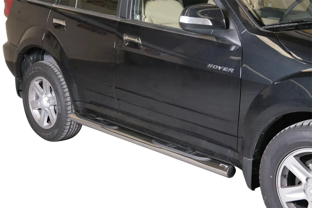 Výprodej Nerez boční nášlapy GREAT WALL Hover 10 2010- průměr 76
