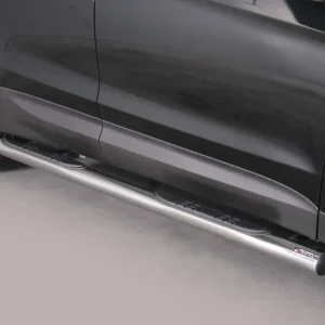 Aktuální Nerez boční nášlapy HYUNDAI Santa Fe 2012-  průměr 76