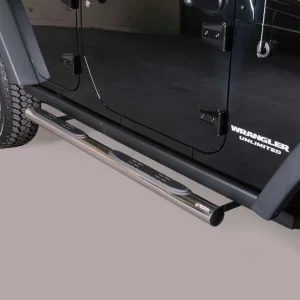 Vysoce Kvalitní Nerez boční nášlapy JEEP Wrangler 2011- 5 dvéř průměr 76