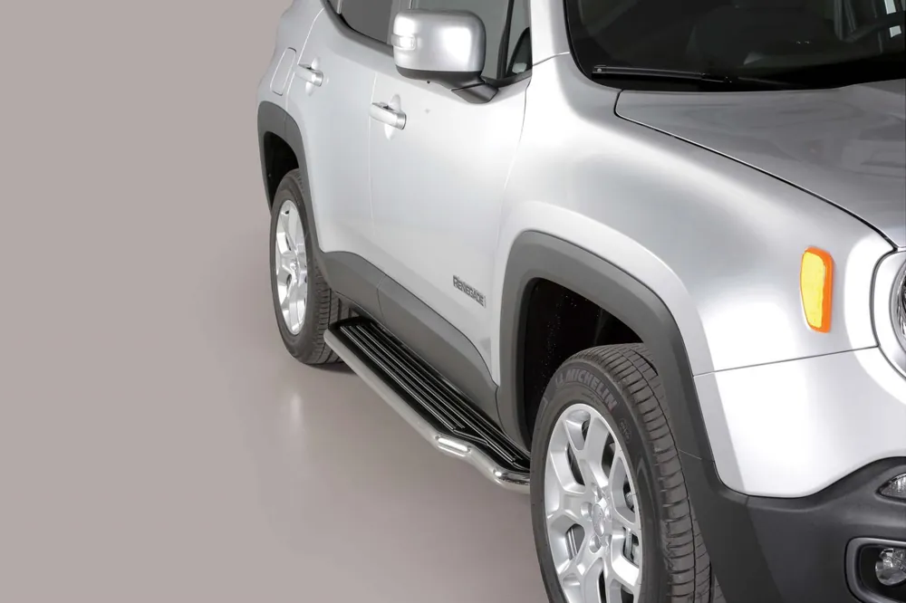 Boční nerezové nášlapy JEEP Renegade 14 -/ Renegade Trailhawk Tovární Cena