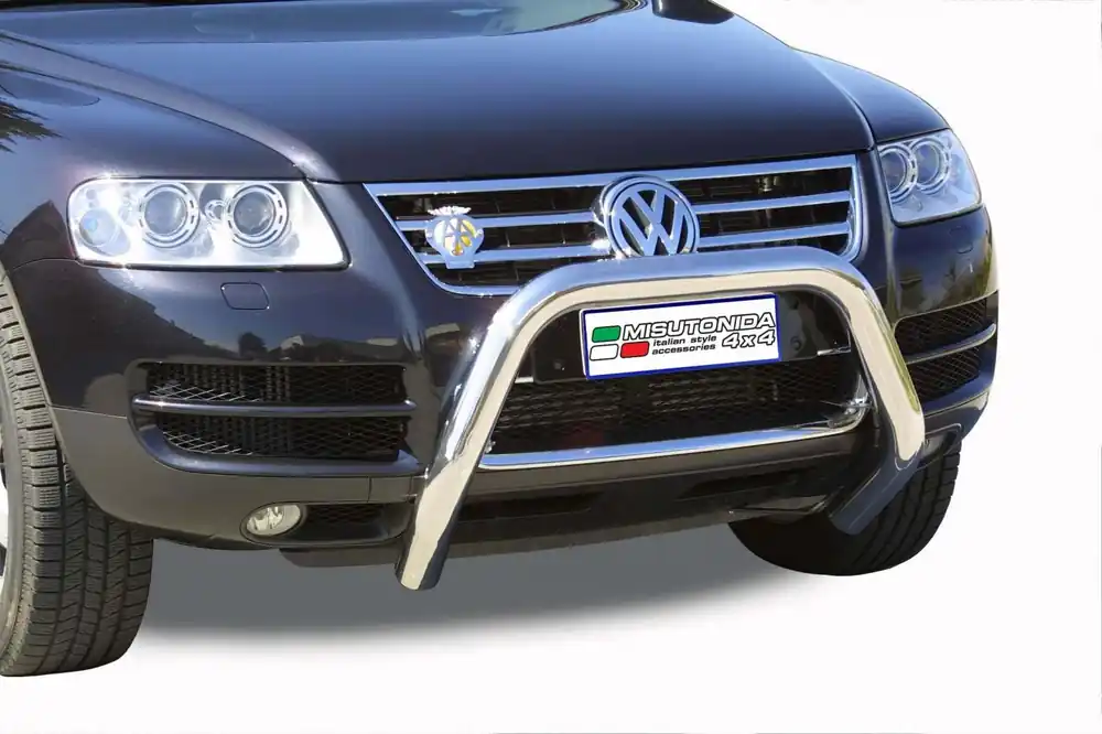 Bezpečná Platba Přední ochranný nerez rám VOLKSWAGEN Touareg until 2007
