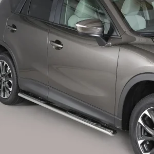 Značkový Nerez boční oválné nášlapy MAZDA CX5 15/16