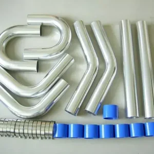Výprodej Univerzální set hadic a trubek pro intercooler -  76mm - modrý