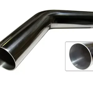 Cenový Hit Hliníkové (Alu) koleno 45° - průměr 63mm (2,5 palce) - délka 60cm