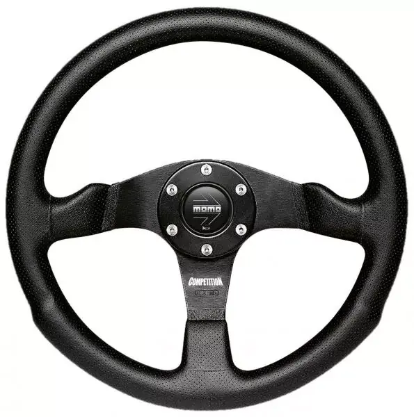 Kup Teď Volant Momo Competition 350mm - černý/černý - kůže (homologace)