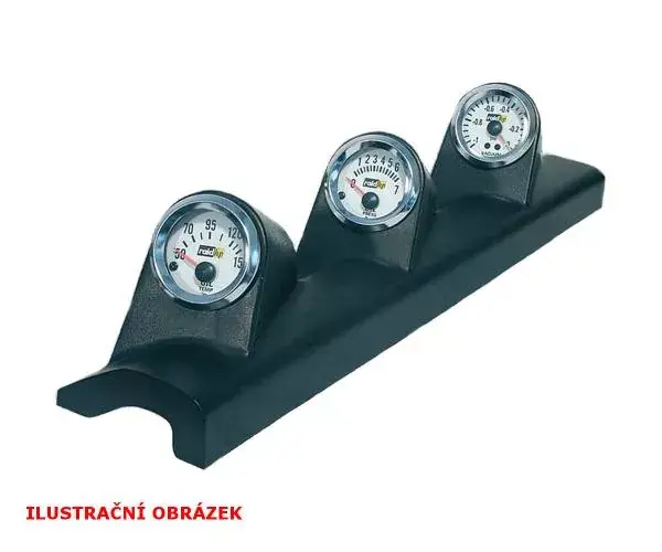 Držák budíků Seat Ibiza 6K / Cordoba 6K (06/99-05/02) - 3x budík 52mm Doprava Zdarma